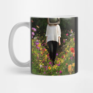 Flower TV Women Mug